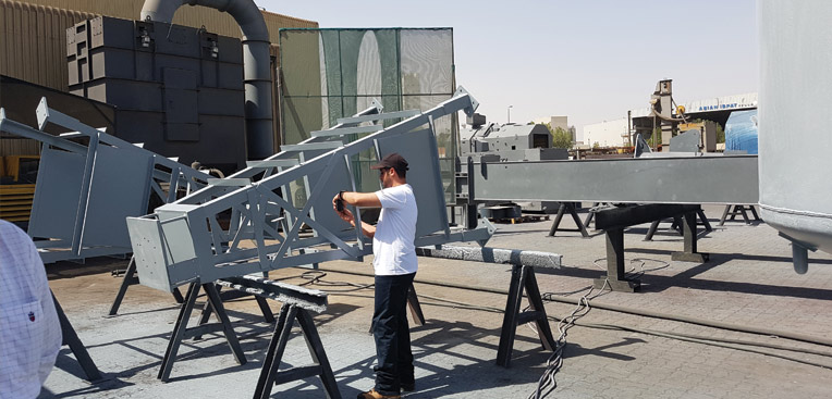 Fabrication of Steel Marker Buoys for Salalah drainage outfall line